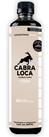 Concentrado Cabra Loca Cold Brew 400ml + Chai